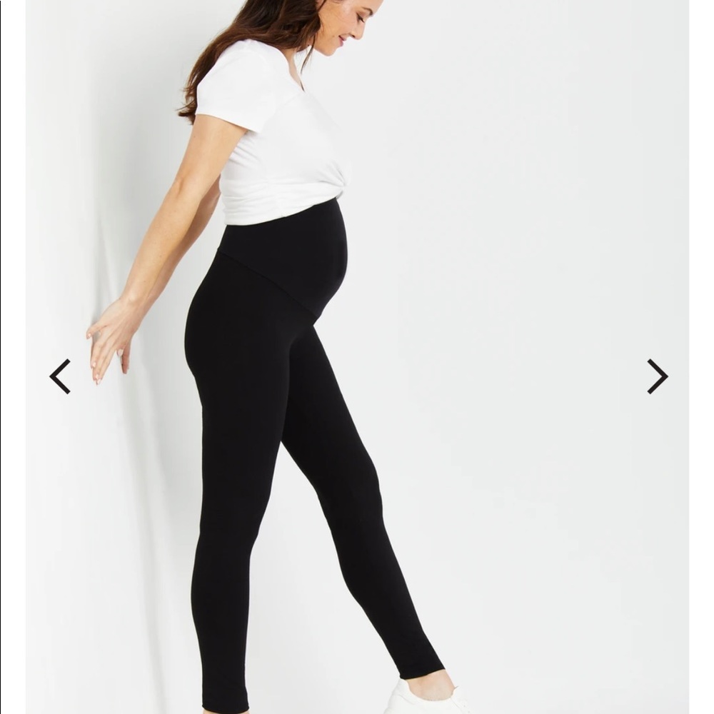 ESSENTIAL STRETCH SECRET FIT BELLY MATERNITY LEGGINGS